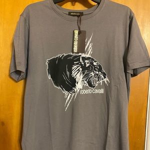 Grey Robert Cavalli T-Shirt